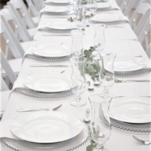 White Dinner/Salad Plates