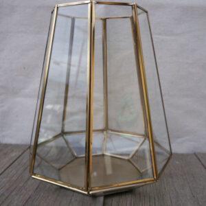 Gold Geometric Terrarium