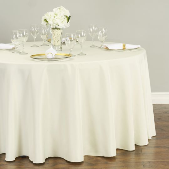 ivory tablecloth