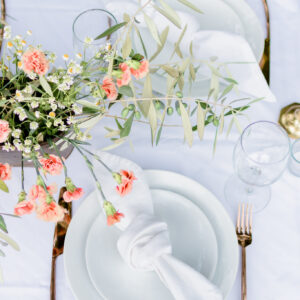 White Cotton Napkins