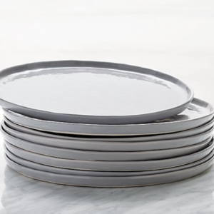 Grey Mercer Dinner Plates