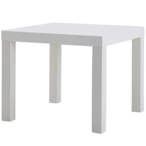 White cocktail table