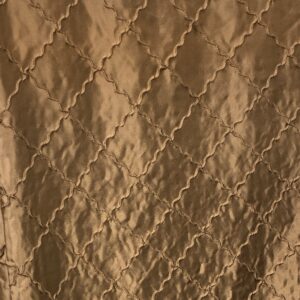 CHOCOLATE SATIN PINTUCK CRUSH  TABLECLOTH