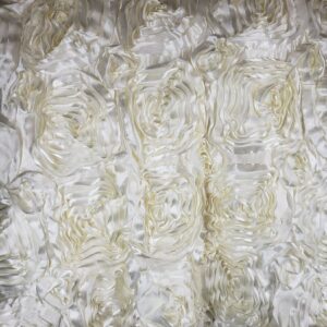 CREME ROSETTE  TABLECLOTH