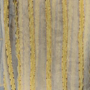 GOLD STRIPE ORGANZA OVERLAY