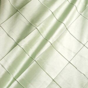 MINT GREEN PINTUCK  TABLECLOTH