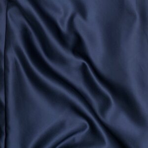 NAVY SATIN TABLECLOTH