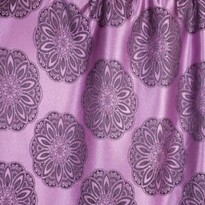 PURPLE MEDALLION  TABLECLOTH