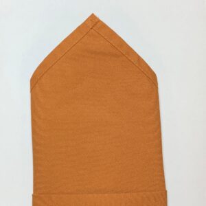 RUSTED ORANGE POLYESTER NAPKIN