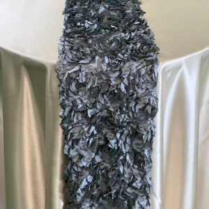 SLATE GREY ROSETTE RUNNER