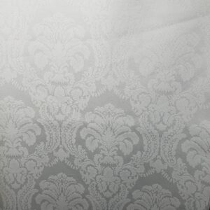 SNOW WHITE DAMASK OVERLAY