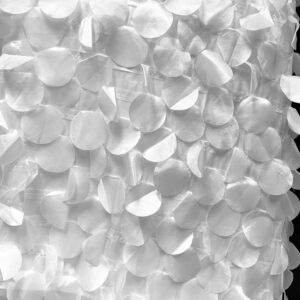 WHITE CONFETTI  TABLECLOTH