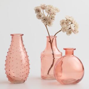 Light Pink Bud Vases