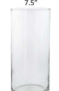 Glass Cylinder Hurricane 7.5”