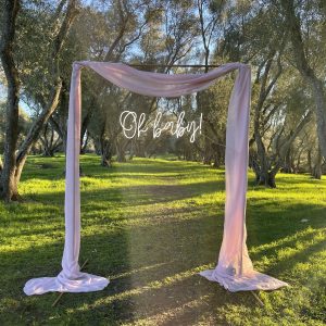 Neon Sign - Oh Baby! (3 FEET WIDE)