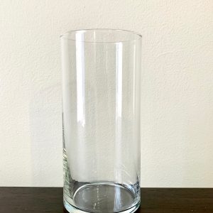 Set of 12 Medium Glass Cylinder Vases/ Candle Holders
