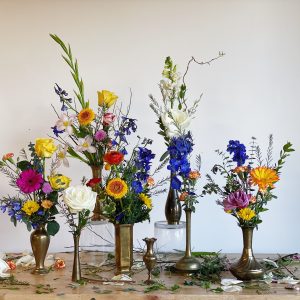 Vintage Solid Brass Vases - Various Styles and Sizes