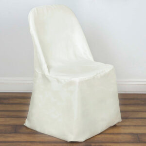 Ivory Folding Chair Cover