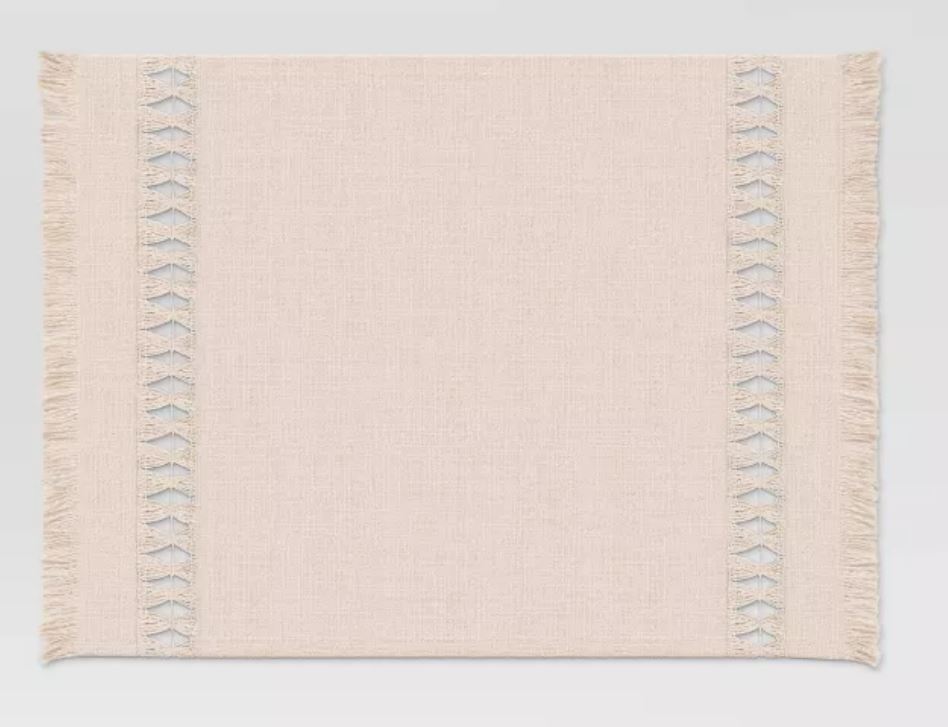 Cotton Boho Striped Placemat