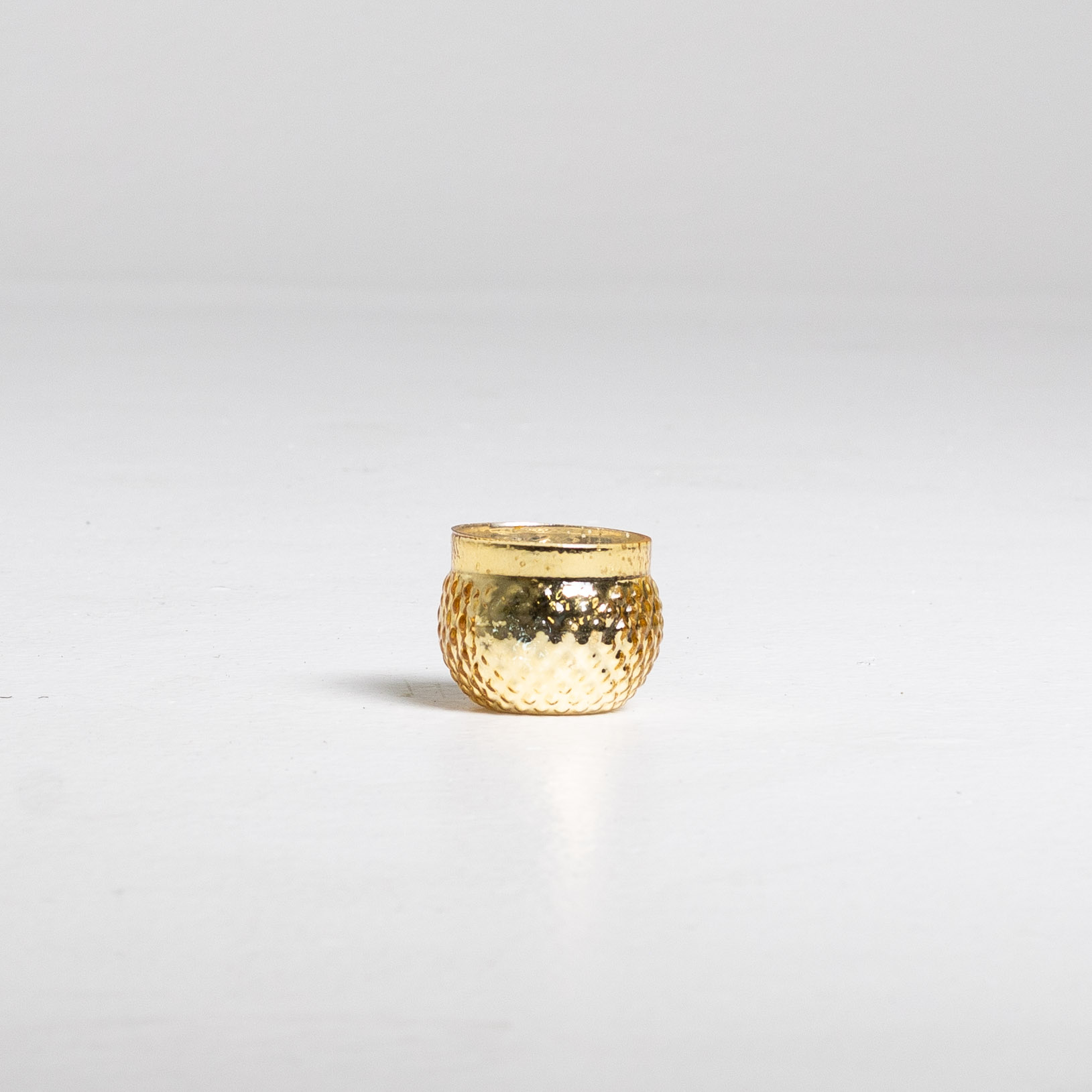 GoldBubbleDottedTealight