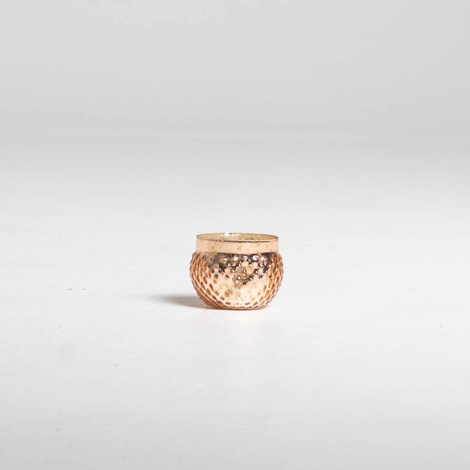 RoseGoldBubbleDottedTealight