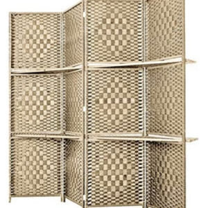 Wicker Divider Wall