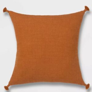Soft Texture Rust Pillow