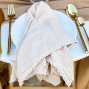 Champagne Gauze Napkins