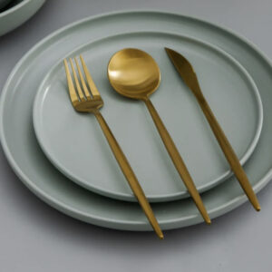 Gold Silverware Set