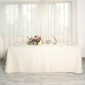 Beige Rectangle Tablecloths