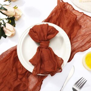 Terracotta Gauze Napkins