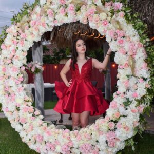 Wedding Arch Floral Ring Rental