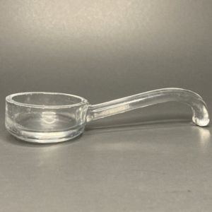 Fostoria Heisey Depression Glass Clear Condiment Spoon Ladle. 5″ long