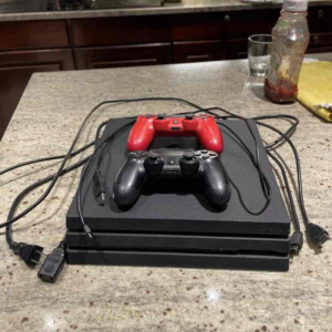 Sony Playstation 4 Pro Console in Black 1TB with 10 Games + Headset