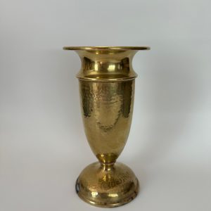 Brass Vase (8" Tall)