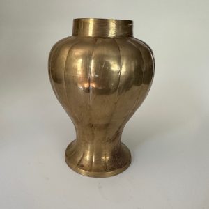 Brass Vase (7" Tall)
