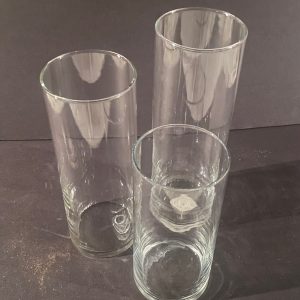 Glass Votives - Set of 3